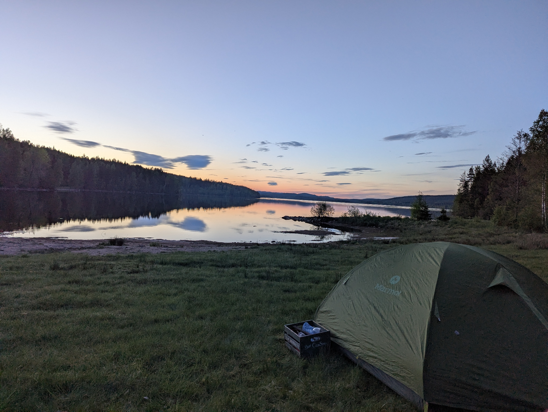 Vakna till vyerna över sjön