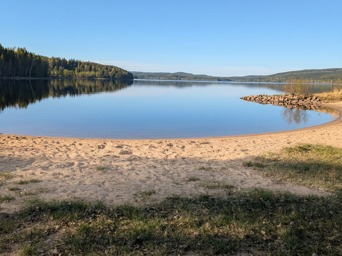 Vår privata strand